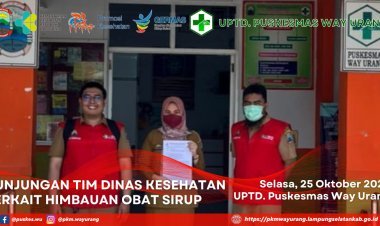 Kunjungan Dinas Kesehatan