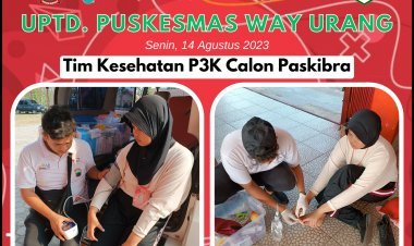 P3K Calon Paskibra Lampung Selatan