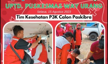 P3K Calon Paskibra Lampung Selatan