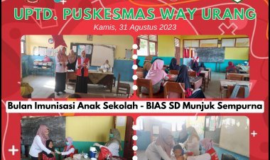 Bulan Imunisasi Anak Sekolah